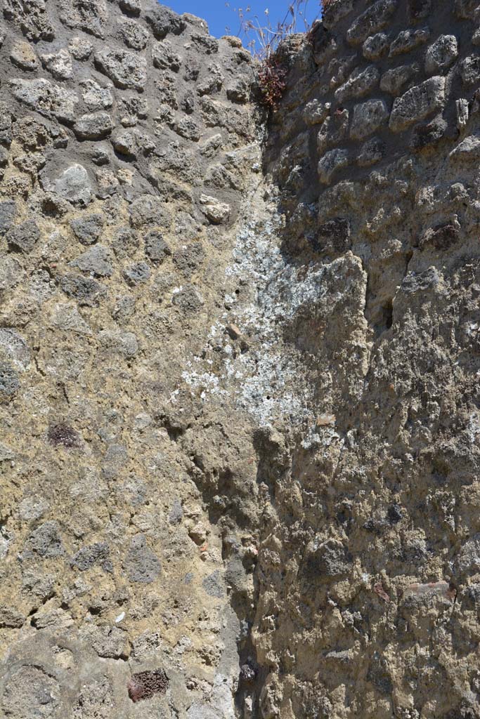 IX.5.14 Pompeii. May 2017. Room “m”, detail from south-east corner.
Foto Christian Beck, ERC Grant 681269 DÉCOR.

