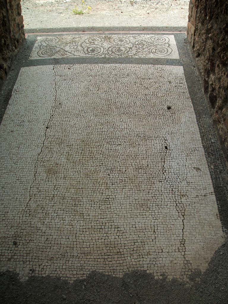 IX.5.14 Pompeii. May 2019. 
Room “a”, Looking east from atrium across entrance corridor/fauces towards entrance doorway
Foto Christian Beck, ERC Grant 681269 DÉCOR.
