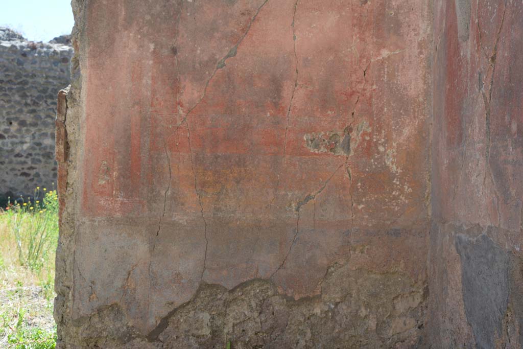 IX.5.14 Pompeii. May 2017. Room “f”, detail of panel on south wall on west side of doorway.
Foto Christian Beck, ERC Grant 681269 DÉCOR.
