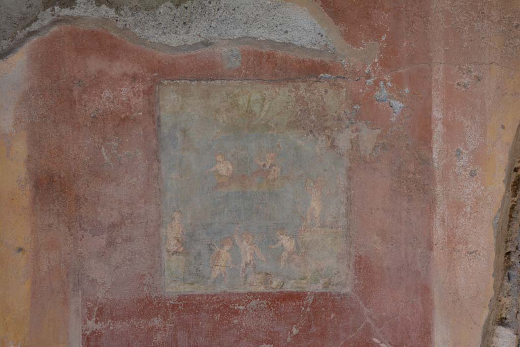 IX.5.14 Pompeii. March 2017. Room “c”, looking towards central painting on north wall.
Foto Christian Beck, ERC Grant 681269 DÉCOR.
