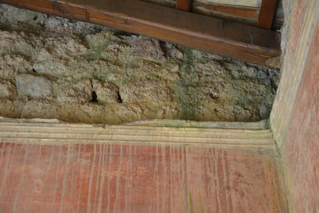 IX.5.14 Pompeii. May 2017. Room “c”, looking towards upper north wall in north-east corner.
Foto Christian Beck, ERC Grant 681269 DÉCOR.
