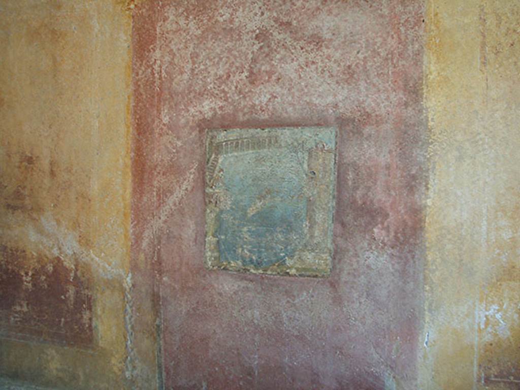IX.5.14 Pompeii. May 2005. Room “c”, south wall of cubiculum.