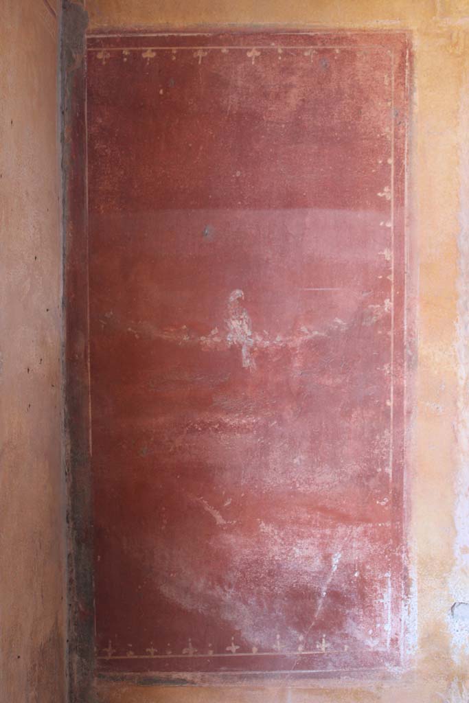 IX.5.16 Pompeii. May 2019. Room “g”, panel on west end of north wall.
Foto Christian Beck, ERC Grant 681269 DÉCOR.
