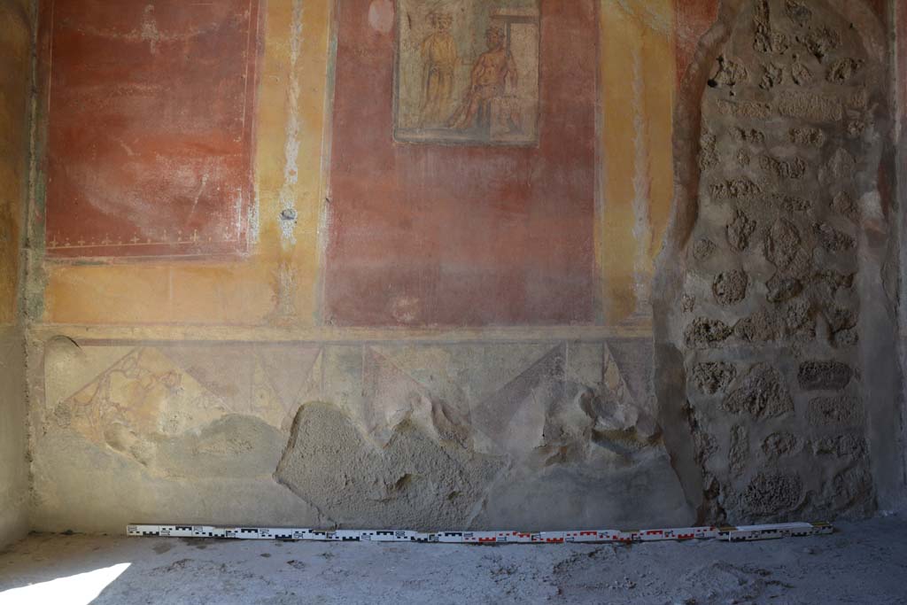 IX.5.14 Pompeii. May 2017. Room “g”, lower north wall.
Foto Christian Beck, ERC Grant 681269 DÉCOR.
