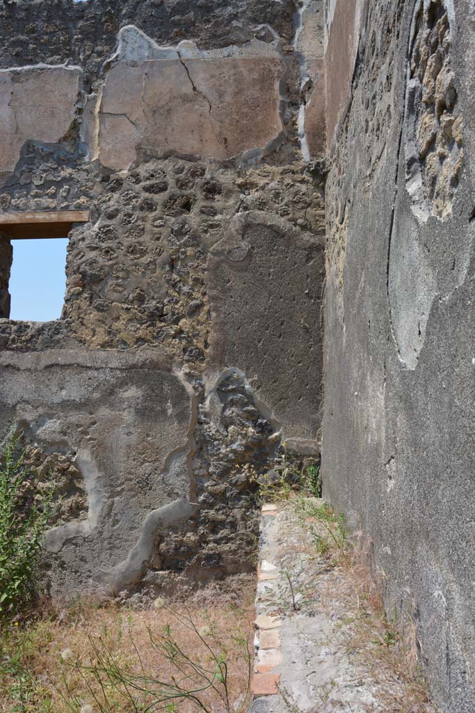 IX.5.17/6 Pompeii. May 2017. 
Room x, looking north along east wall towards north-east corner.
Foto Christian Beck, ERC Grant 681269 DCOR.
