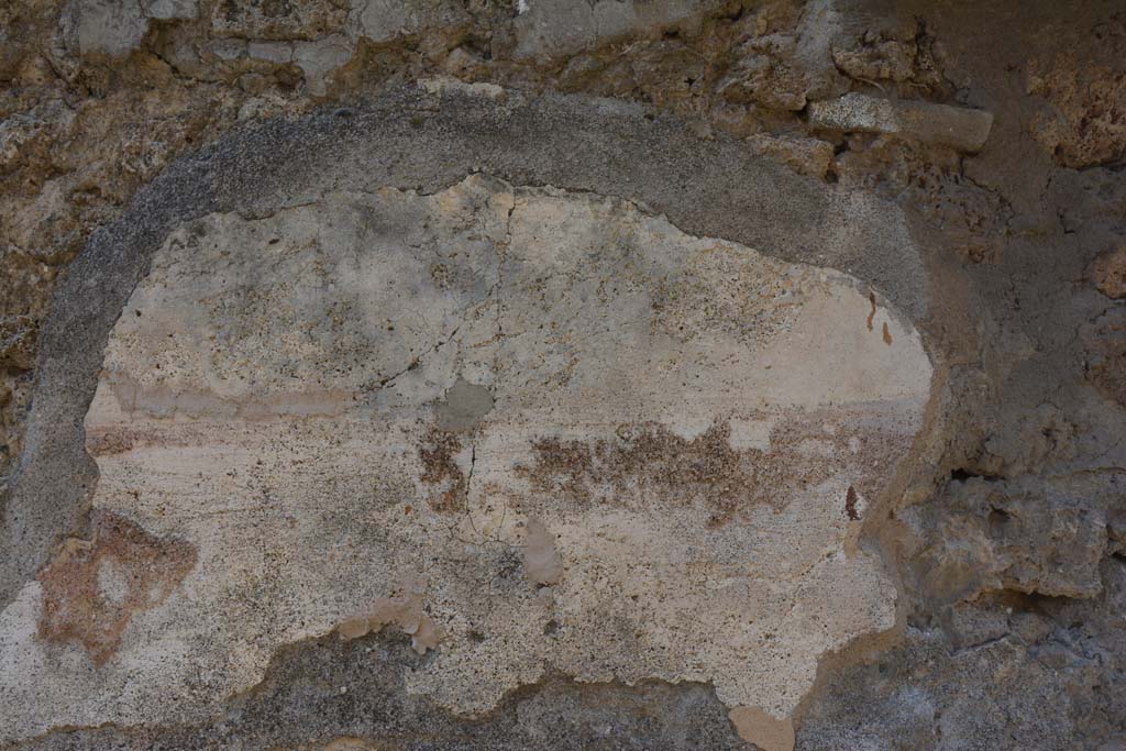 IX.5.6 Pompeii. May 2017. 
Room y, detail from north wall above doorway to garden area, u.
Foto Christian Beck, ERC Grant 681269 DÉCOR.
