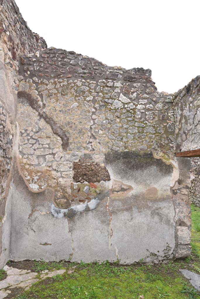 IX.5.18 Pompeii. March 2018.  Room “s”, east wall.
Foto Annette Haug, ERC Grant 681269 DÉCOR.

