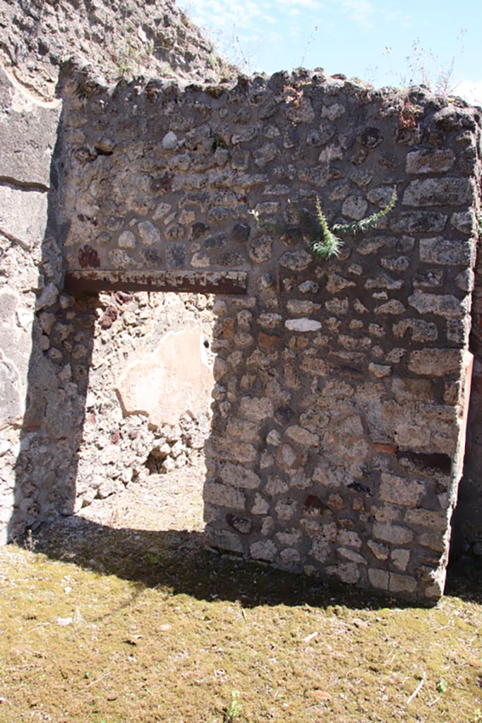 IX.6.7 Pompeii. May 2024. 
Room “p”, west side of kitchen, with doorway into room “s”. Photo courtesy of Klaus Heese.
