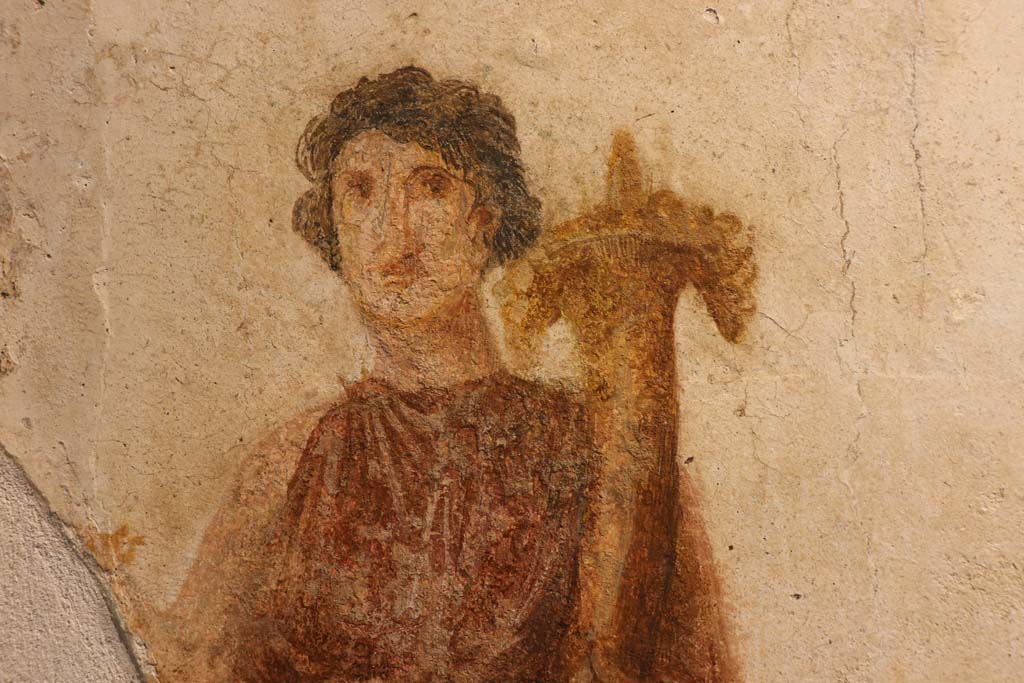 IX.7.6 Pompeii. February 2021. Detail from fresco. Photo courtesy of Fabien Bièvre-Perrin (CC BY-NC-SA).


