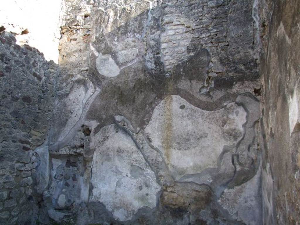 IX.8.7 Pompeii. March 2009.   Upper South wall.