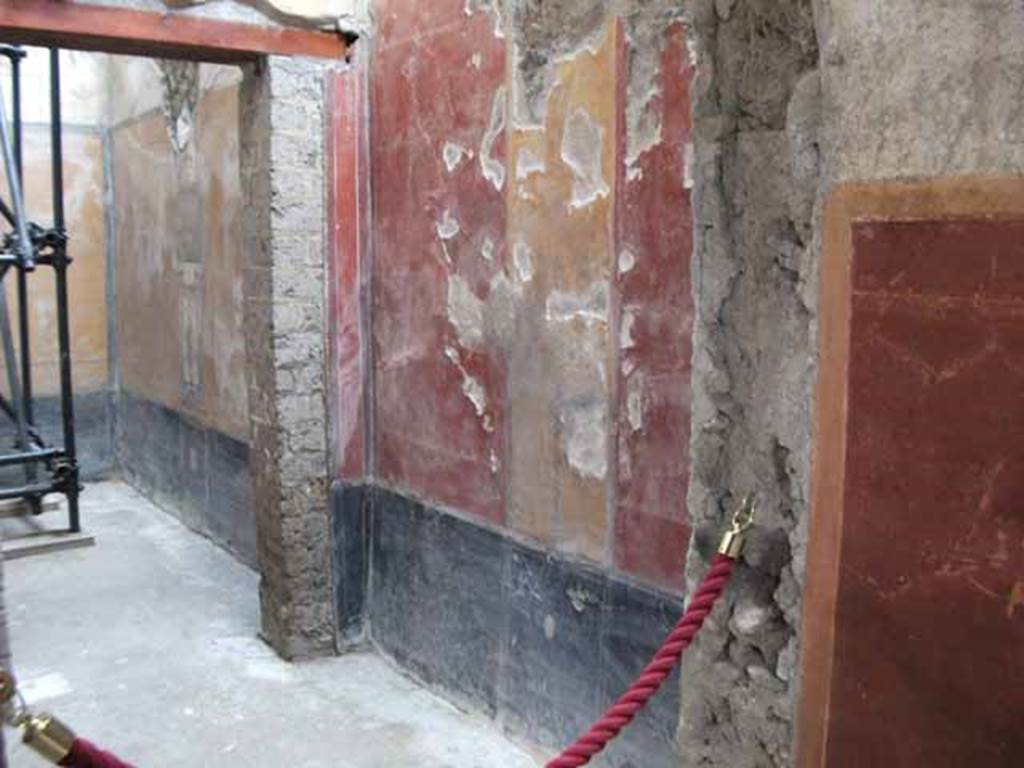 IX.12.9 Pompeii. May 2010. Room 11, east wall.