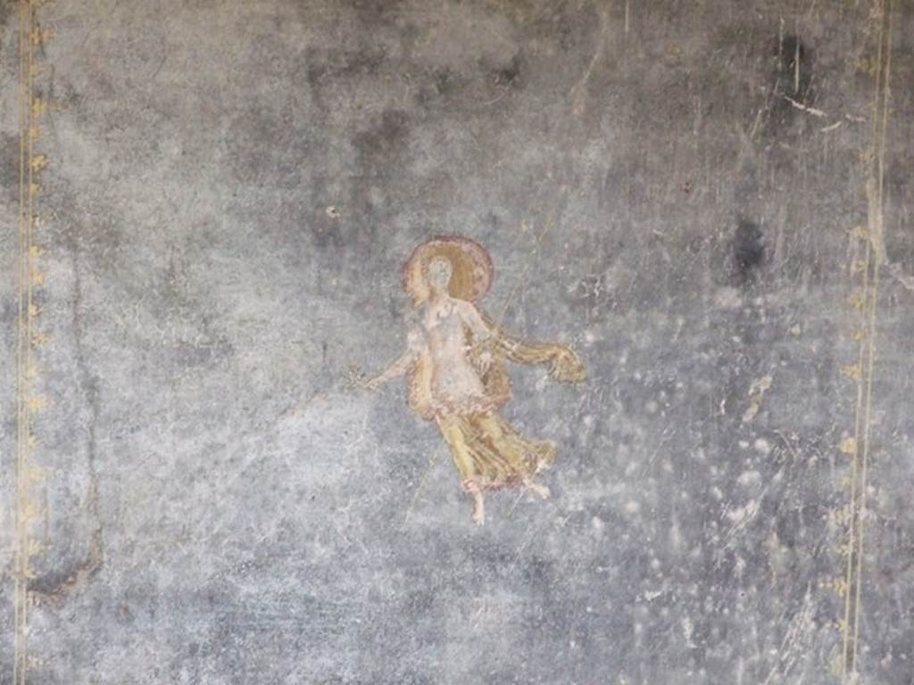 IX.13.1-3 Pompeii. March 2009. Room 15, centre of south wall. Painting of floating figure.