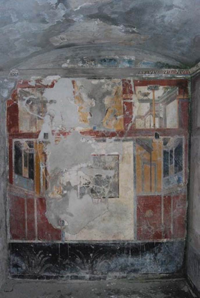 IX.13.1-3 Pompeii. October 2007. Room 17, south wall. Photo courtesy of Nicolas Monteix.
