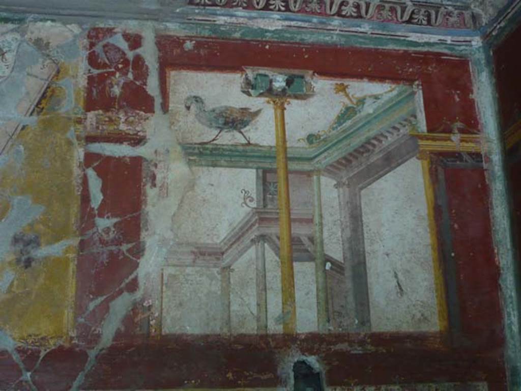 IX.13.1-3 Pompeii. May 2012. Room 17, west wall. Photo courtesy of Buzz Ferebee.

