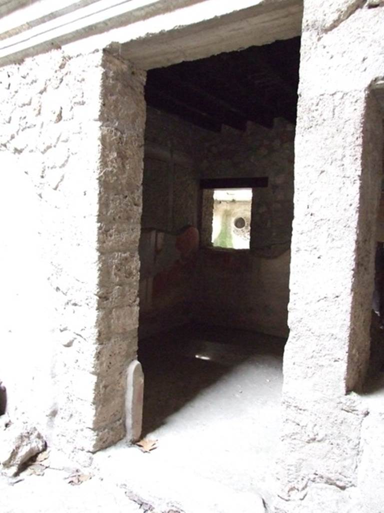 IX.13.1-3 Pompeii. March 2009. Doorway to room 19.

