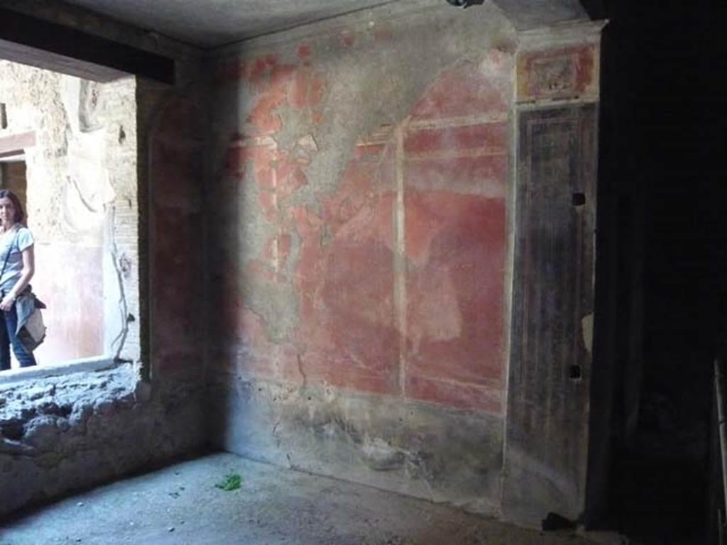 IX.13.1-3 Pompeii. May 2012. Room 25, east wall. Looking north. Photo courtesy of Buzz Ferebee.