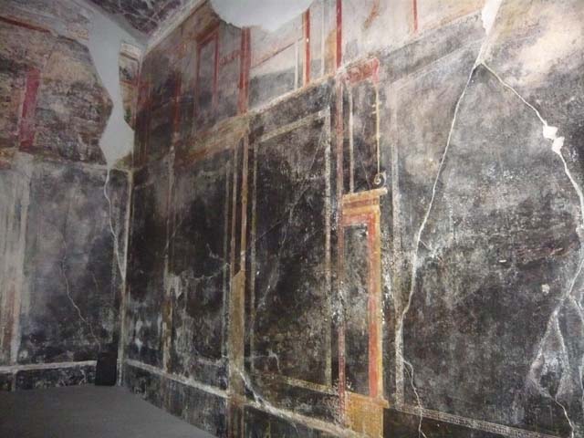 IX.13.1-3 Pompeii. May 2012.  Room 10, east wall. Photo courtesy of Buzz Ferebee.