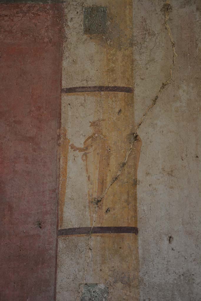 IX.14.4 Pompeii. September 2019. Room 3, detail from east wall.
Foto Annette Haug, ERC Grant 681269 DÉCOR.


