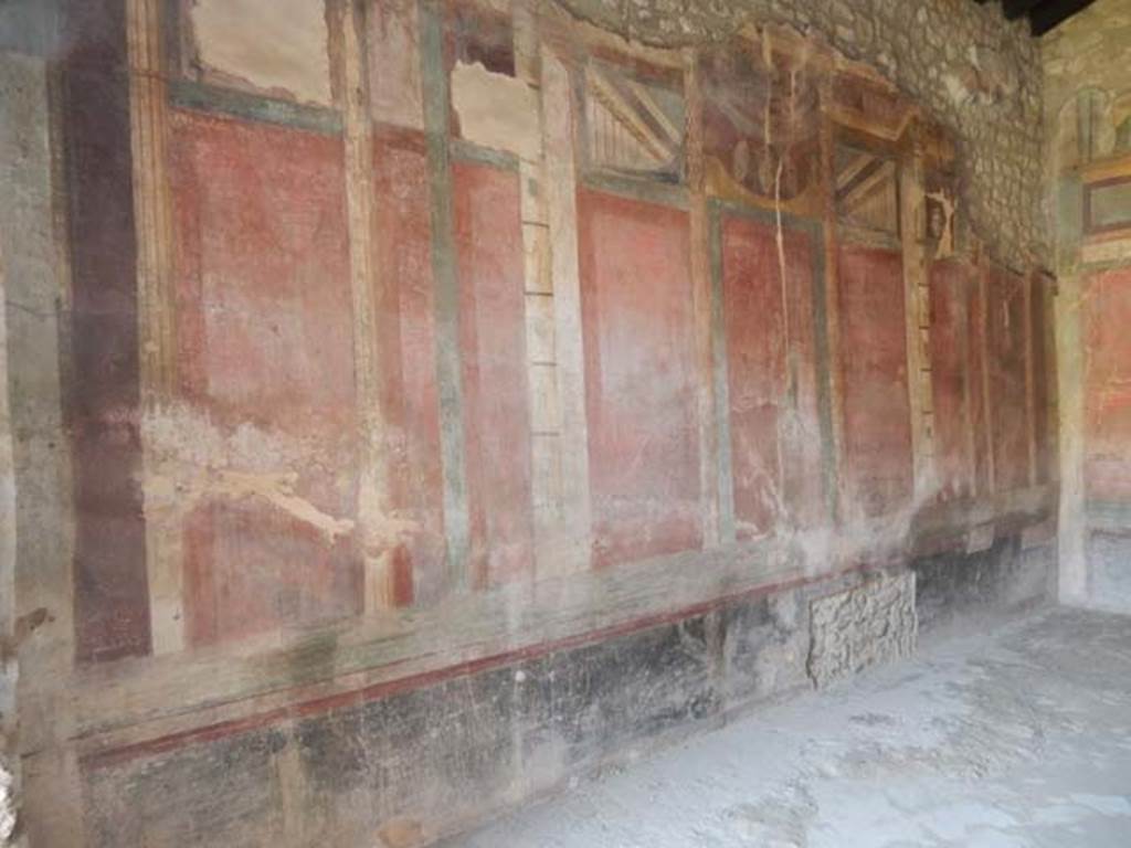IX.14.4 Pompeii. May 2017. Room 3, east wall. Photo courtesy of Buzz Ferebee.