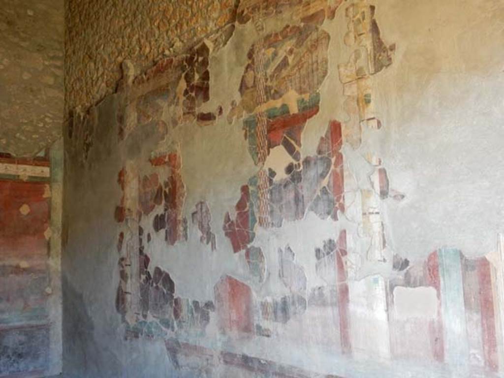 IX.14.4 Pompeii. May 2017. Room 3, west wall. Photo courtesy of Buzz Ferebee.