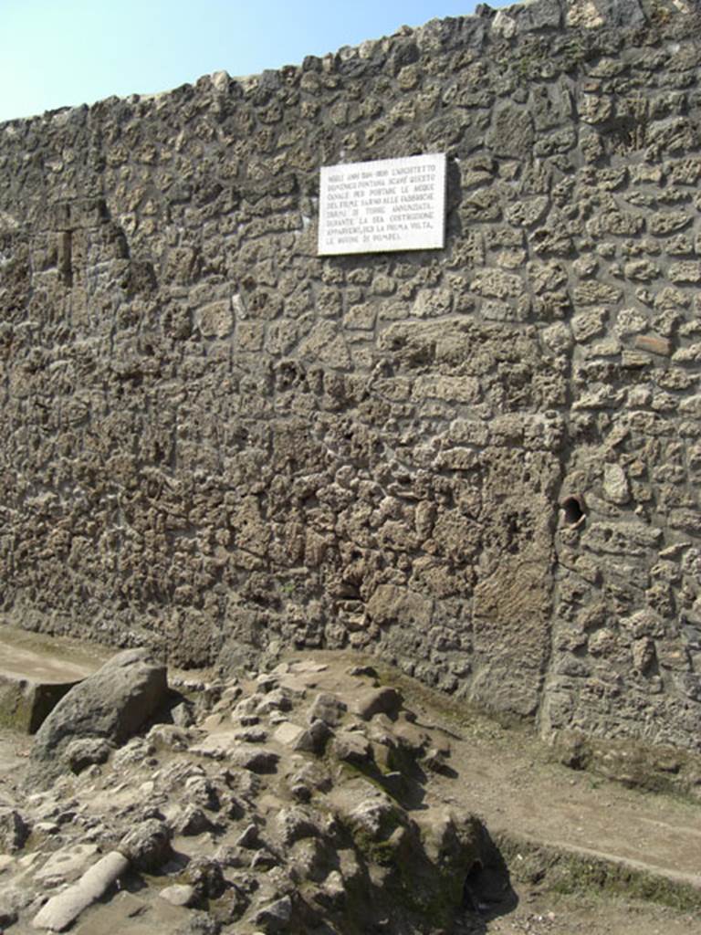 Via di Nocera, west side, September 2008. Sarno Canal. Photo courtesy of Andreas Tschurilow.