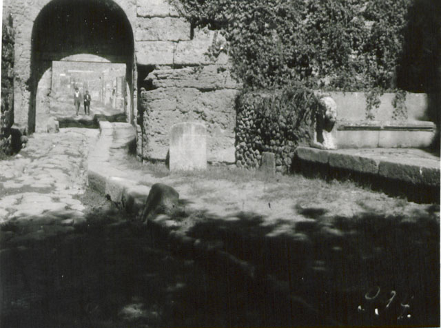 SGD Pompeii. 1961. Schola tomb of Marcus Tullius. Photo by Stanley A. Jashemski.
Source: The Wilhelmina and Stanley A. Jashemski archive in the University of Maryland Library, Special Collections (See collection page) and made available under the Creative Commons Attribution-Non Commercial License v.4. See Licence and use details.
J61f0749
